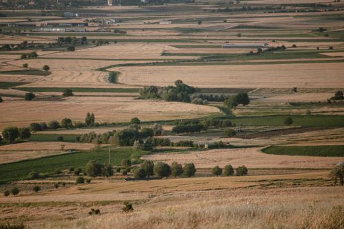 Free Scenic view of vast agricultural fields in Kovancılar, Elazığ during the day. Stock Photo