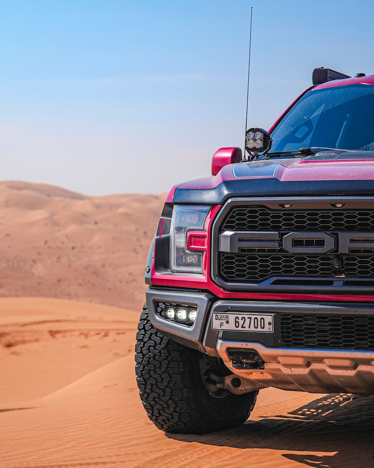 Armored off-road truck with heavy-duty protection