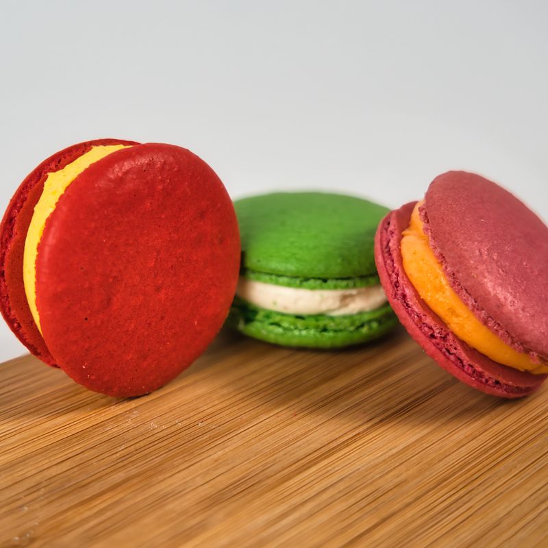 Orange Blossom Macarons