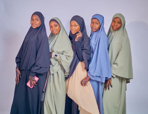 Jahab Portrait of Women Wearing a Hijab · Free Stock Photo