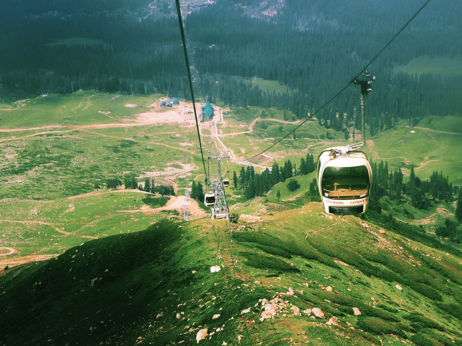 Gulmarg Gondola cable car ride in Kashmir