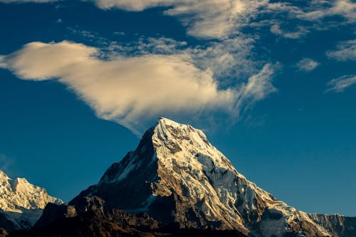 Free Scenic View of Mountains Against Sky Stock Photo