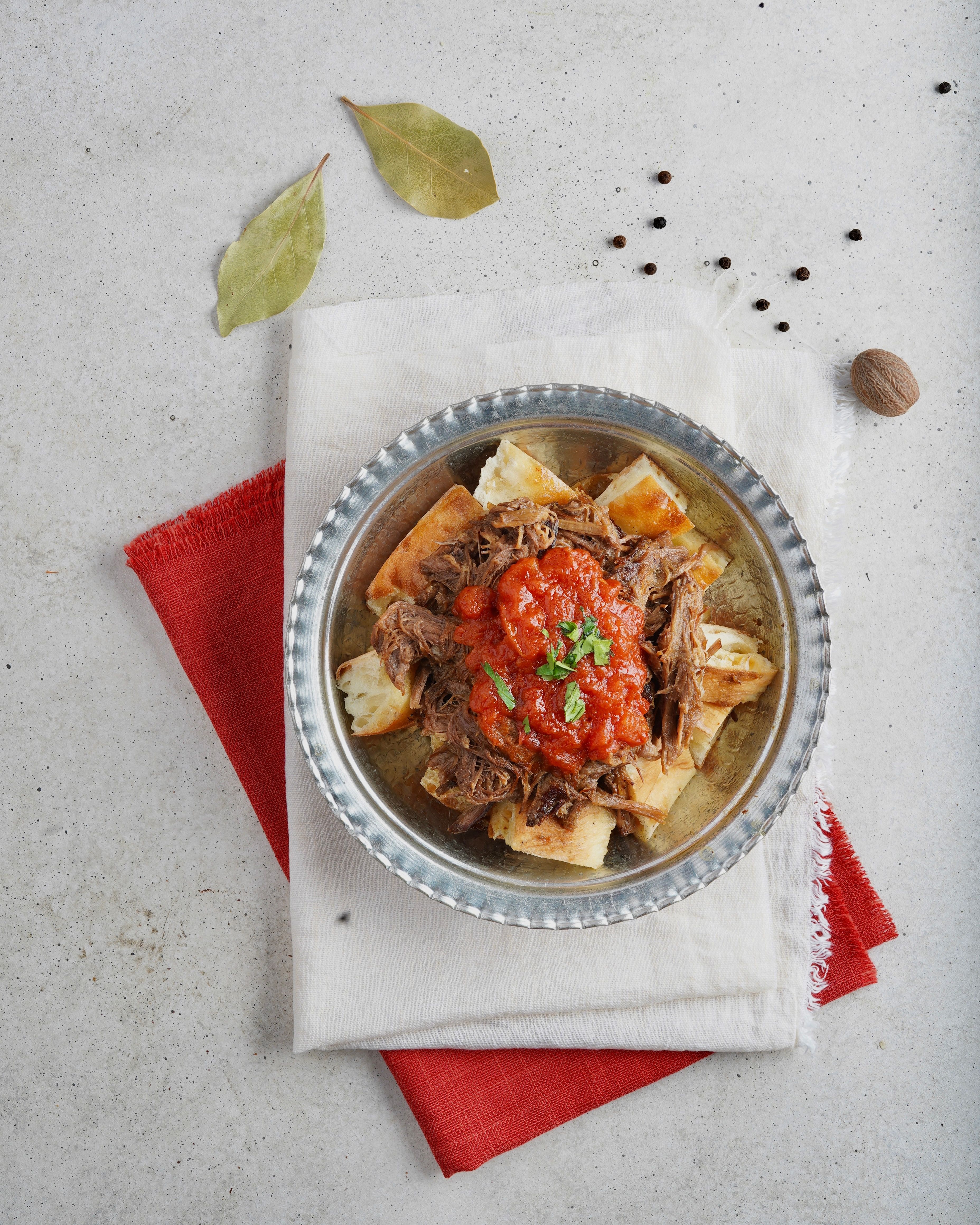 Bamia bil Lahmeh — Okra Stew with Lamb