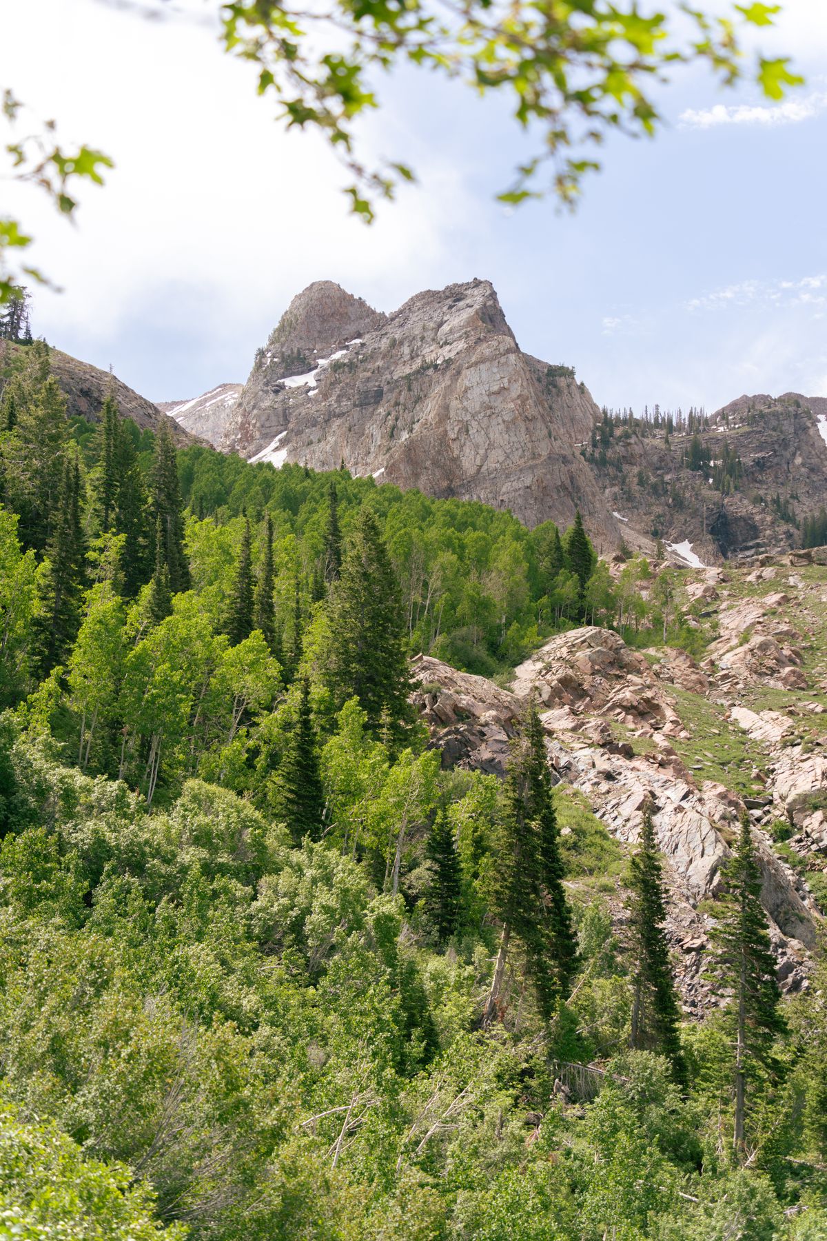 Sundance resort mountain view