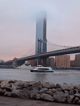 Free stock photo of brooklyn bridge