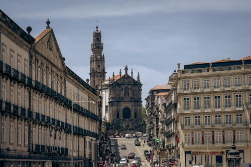 Explore the architectural beauty of Clérigos Church, an iconic landmark in Porto, Portugal.