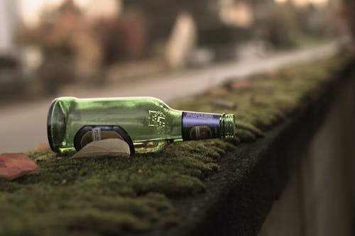 Free stock photo of abandoned, alcohol bottle, alone