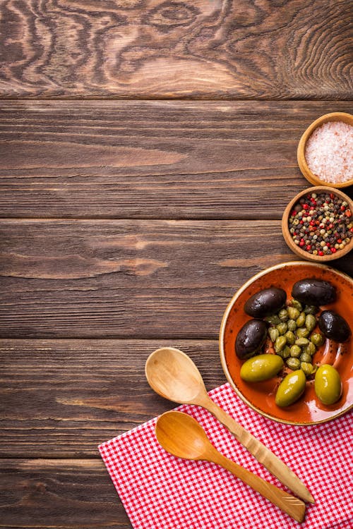 Free Fruits Eating Food on Wood Stock Photo