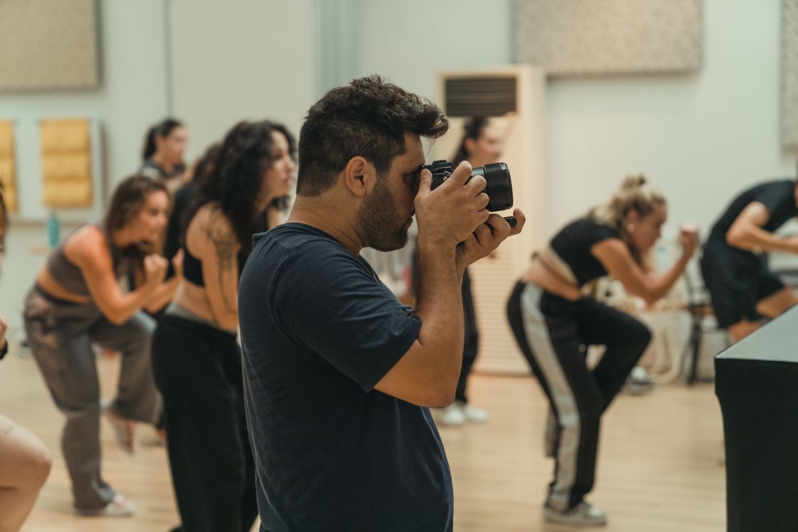 Dynamic Dancing Hall Dynamic Dance Class Captured in Action · Free Stock Photo