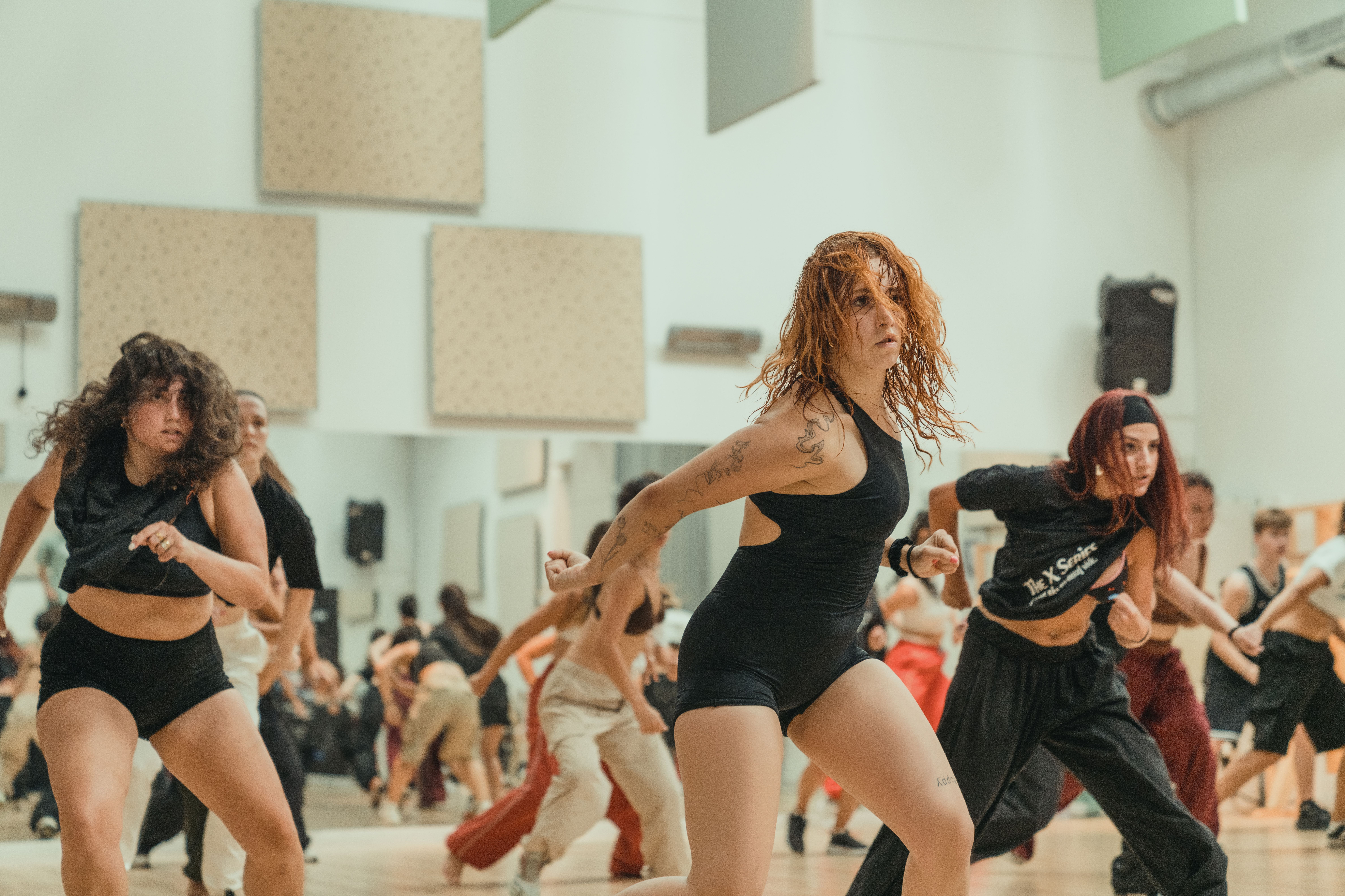 Dynamic Dance Class in Modern Studio Setting · Free Stock Photo