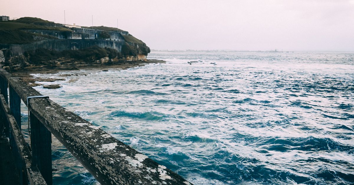 Rustic Ocean Rustic Ocean View at Port Botany · Free Stock Photo
