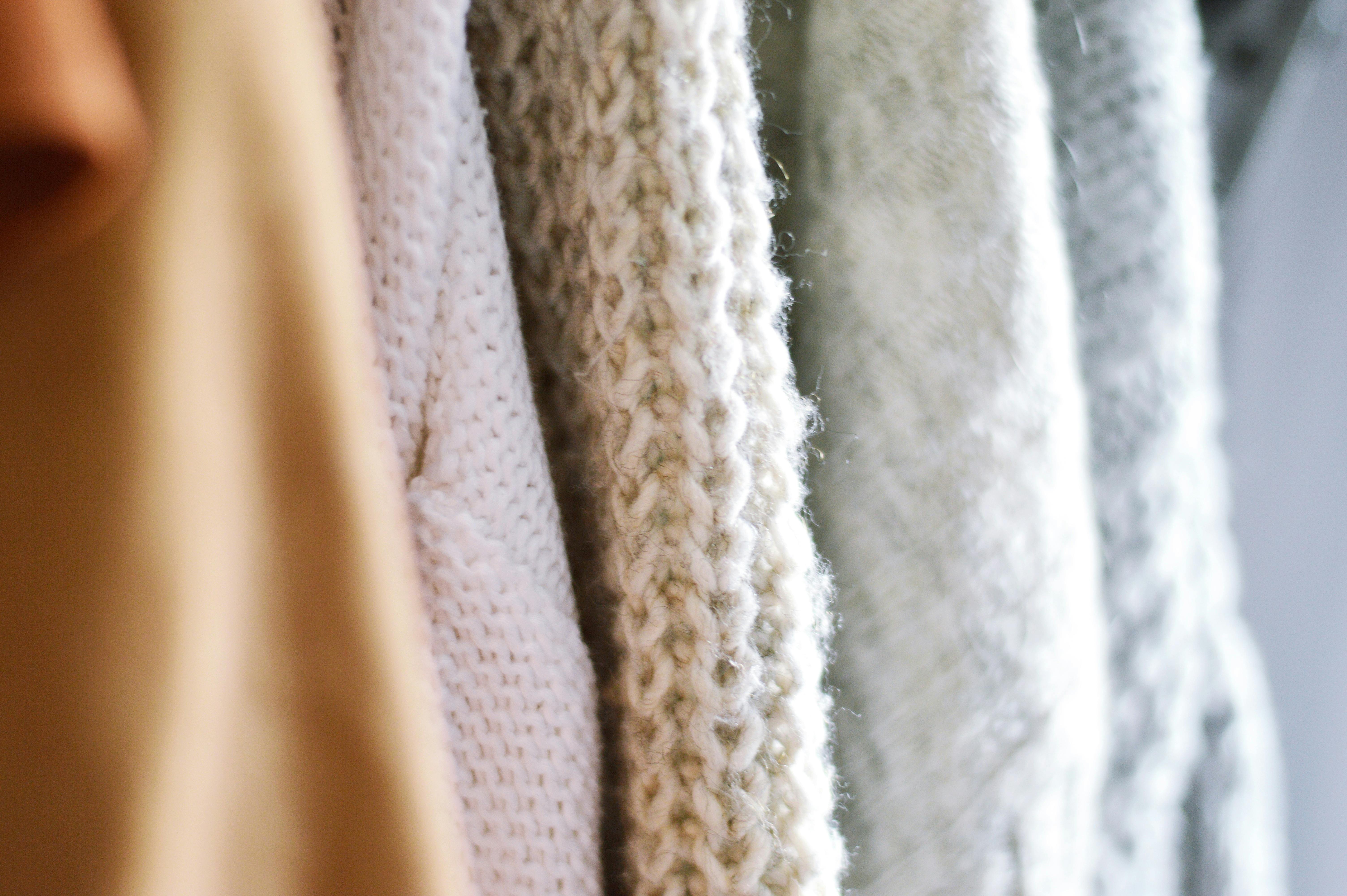 Close Up Photo of Knitted Sweater · Free Stock Photo