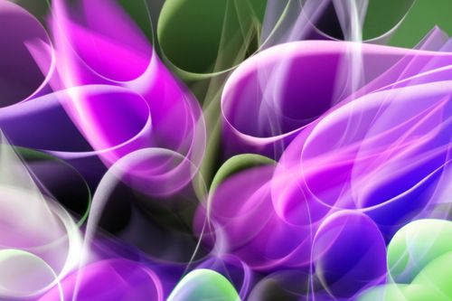 Free Colorful abstract light streaks in purple and green create a vibrant, artistic design. Stock Photo