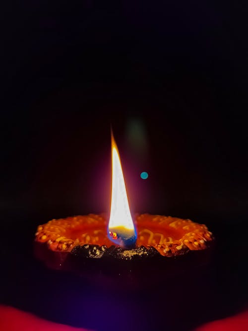 Gratis stockfoto met achtergrond, brandende kaarsen, deepavali