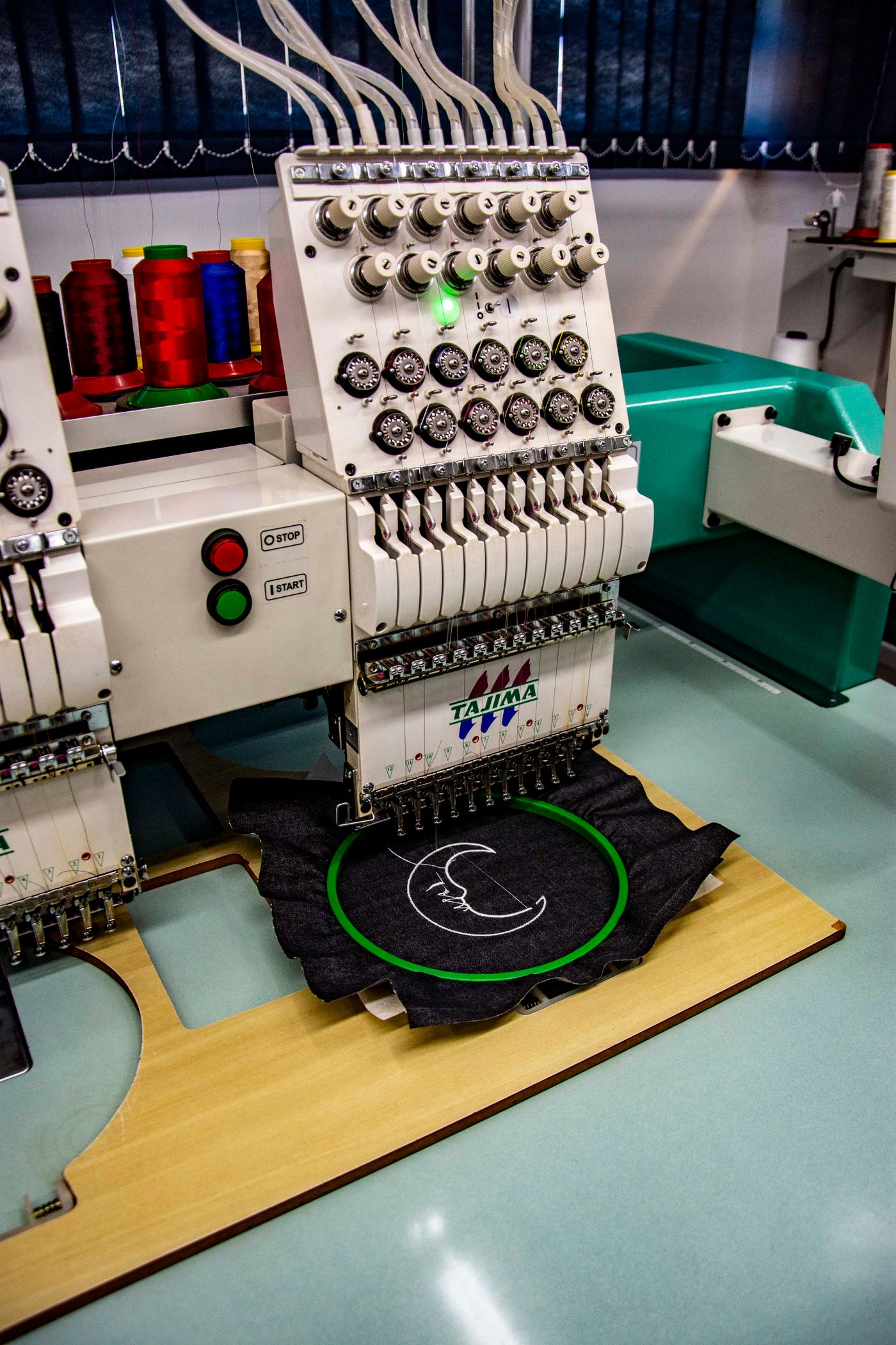 Embroidery service illustration