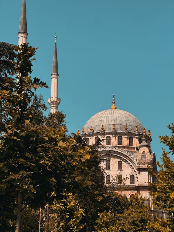 View of the Nusretiye Mosque in Istanbul, Turkey · Free Stock Photo