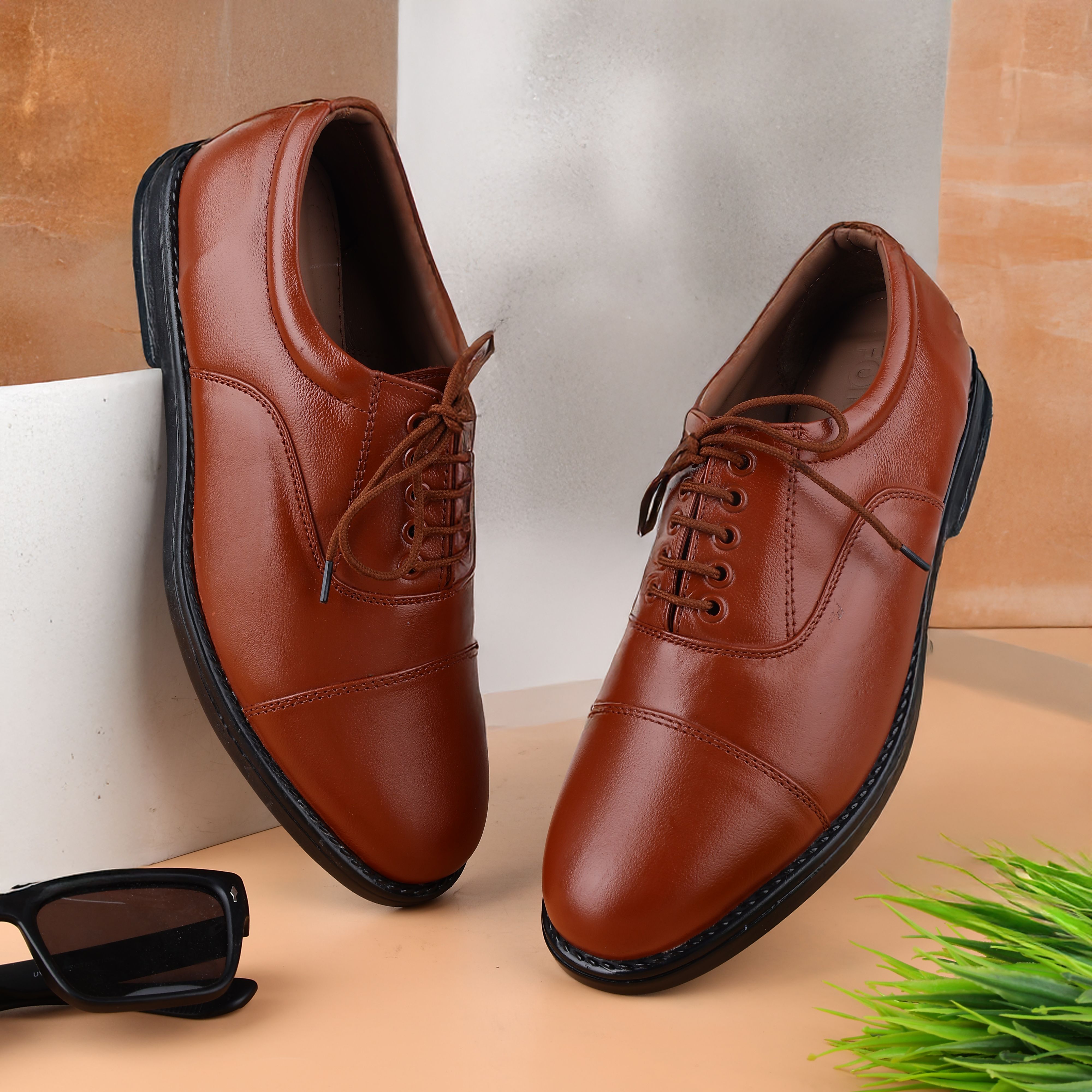 Sable & Stone Formal Brown Shoes - photo 2