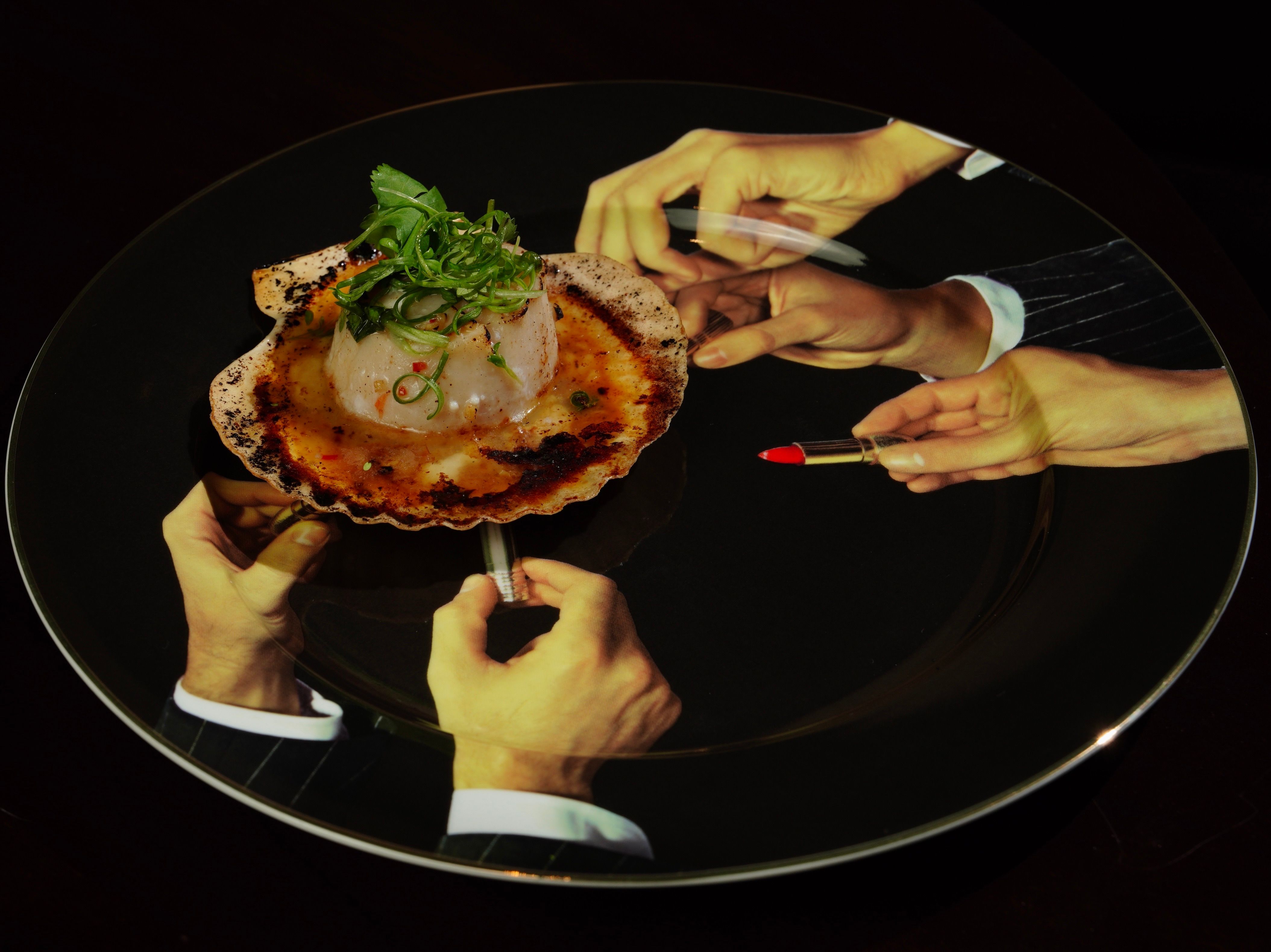 Smoky Scallops