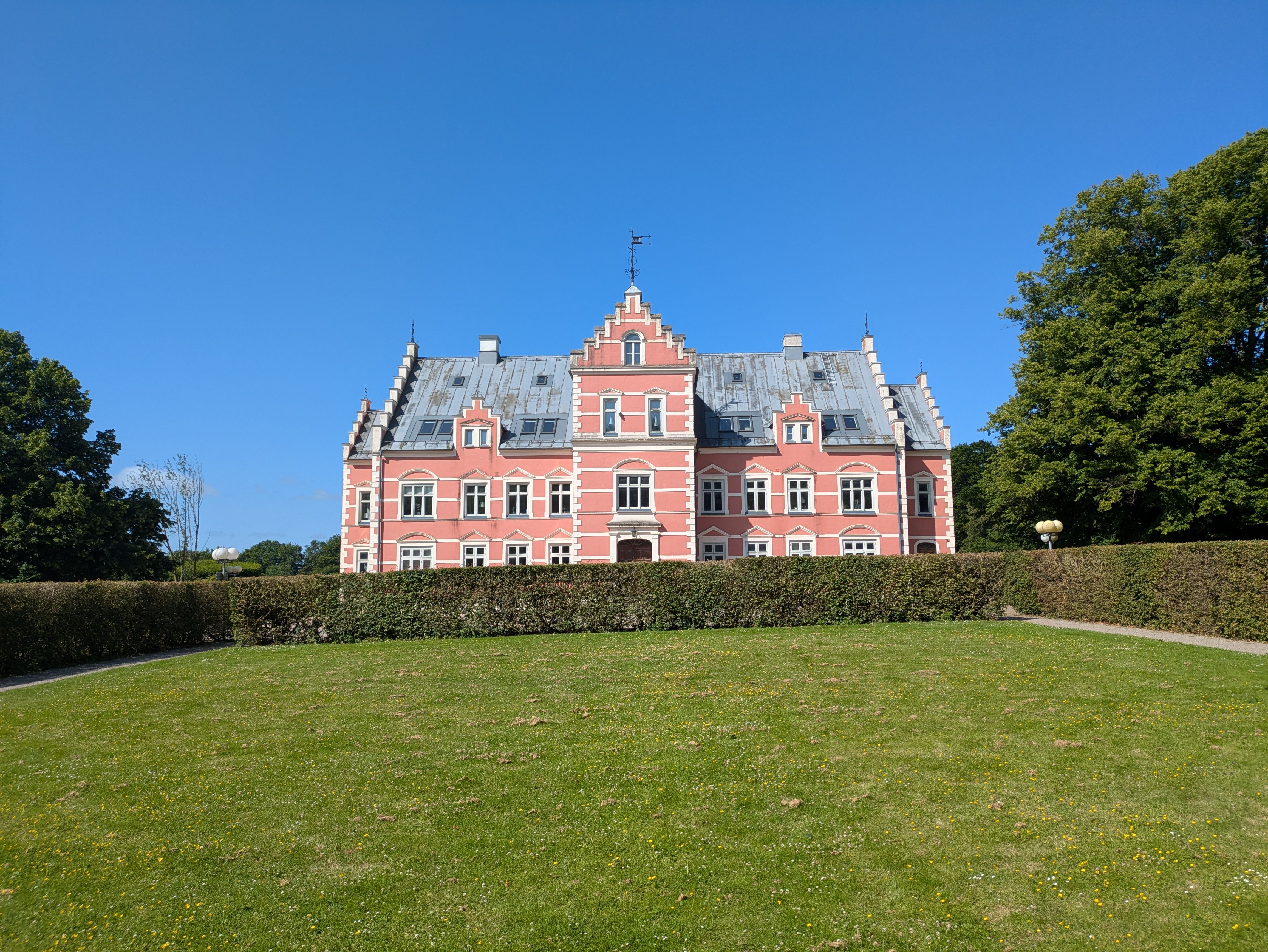 Historic manor house exterior