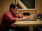 professional freelancer workspace