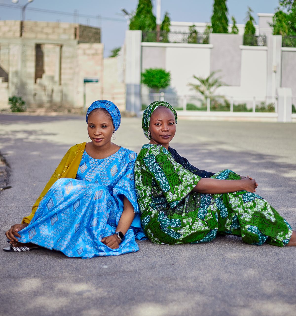 Colorful African Traditional Attire Portrait · Free Stock Photo
