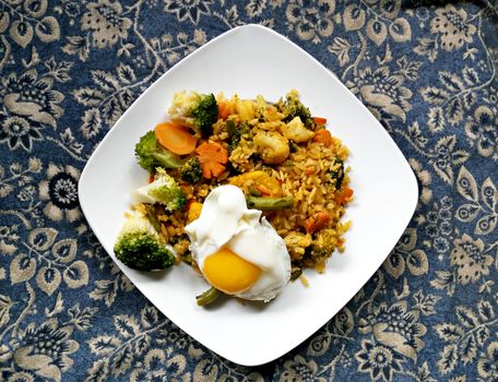 Boeuf et champignons stroganoff avec quinoa