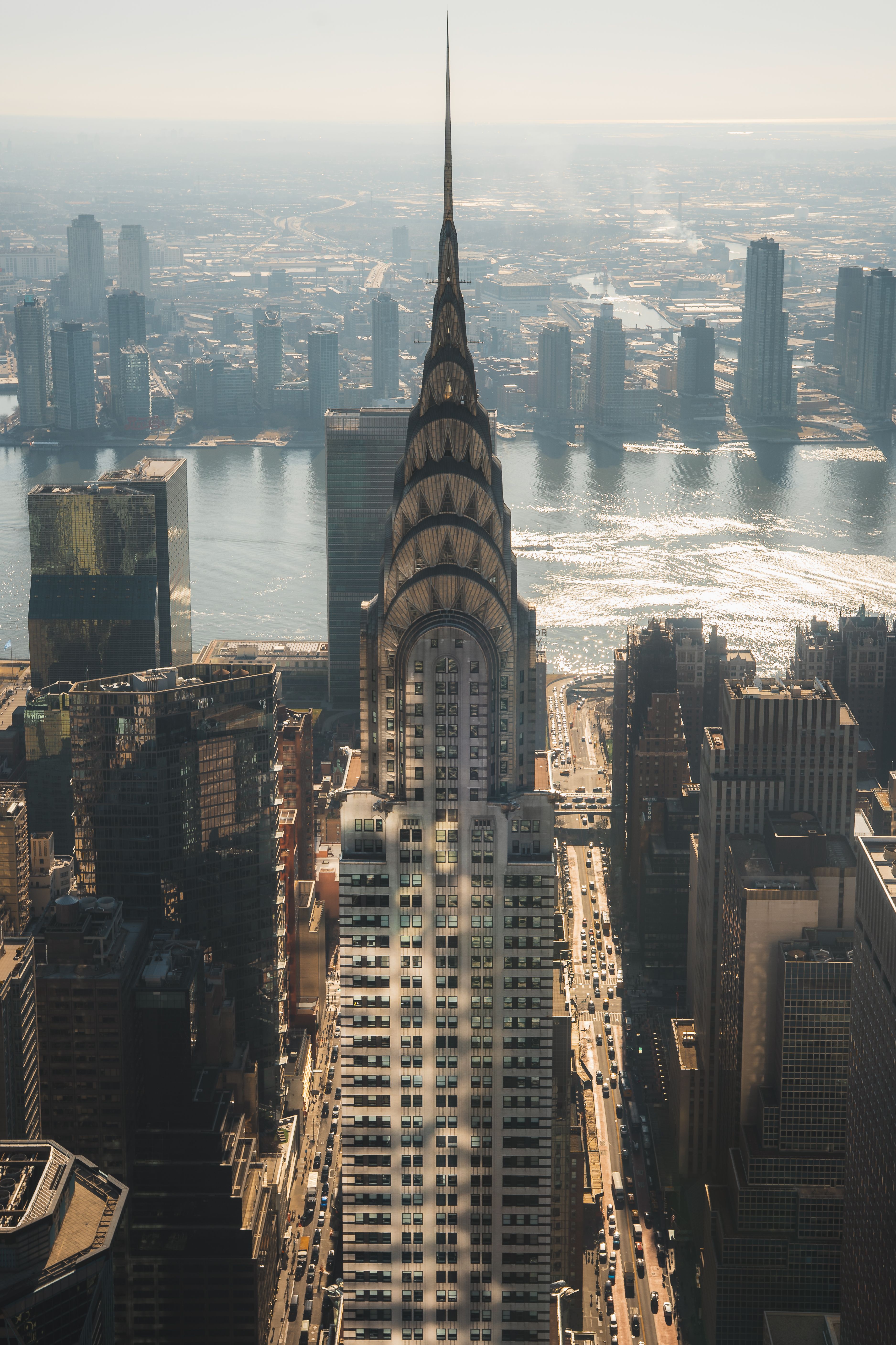 Aerial View of Iconic New York City Skyline · Free Stock Photo