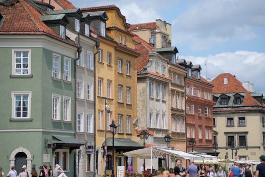Praga district street art afternoon — Warsaw