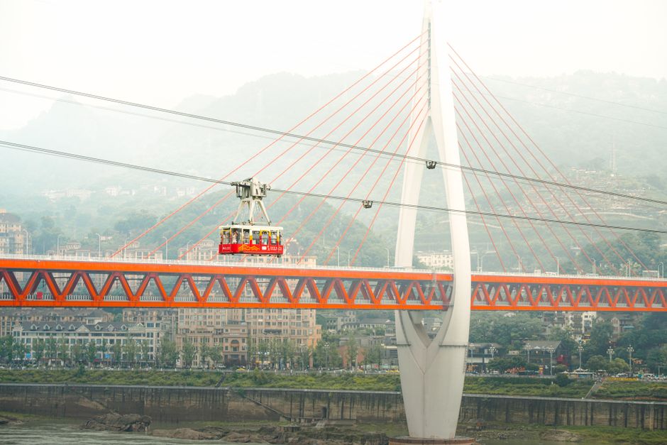 Chongqing & Surrounding Area — Day 2: Yangtze Cable Car & Ciqikou Ancient Town