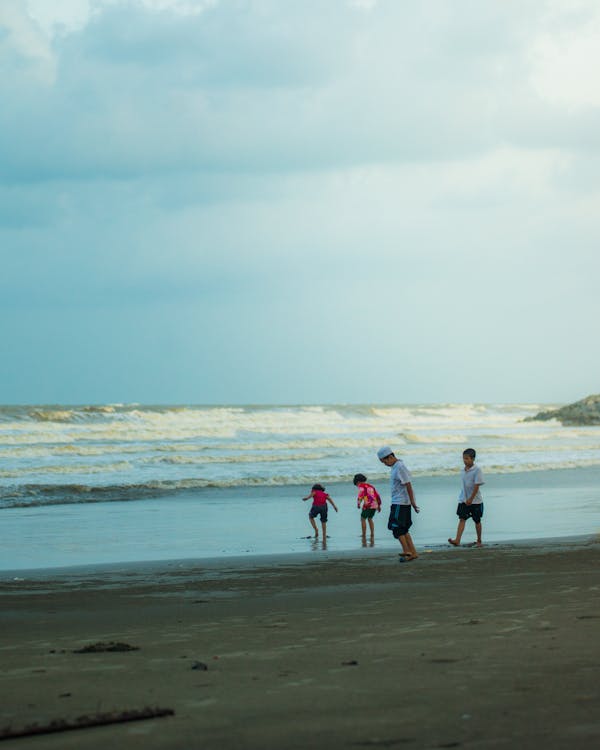 Free stock photo of beach, candid, kids