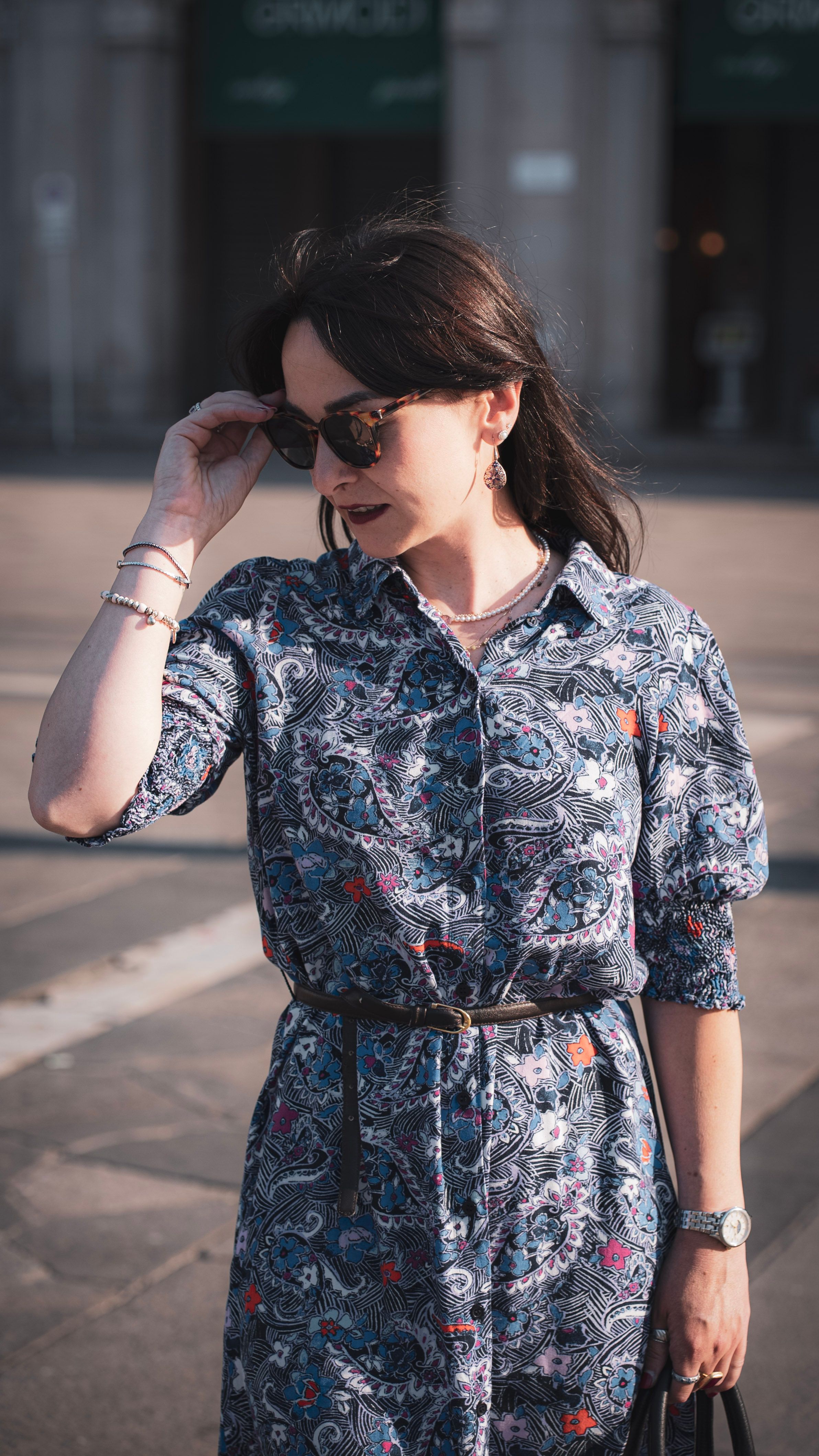 Vestido Floral Vermelho