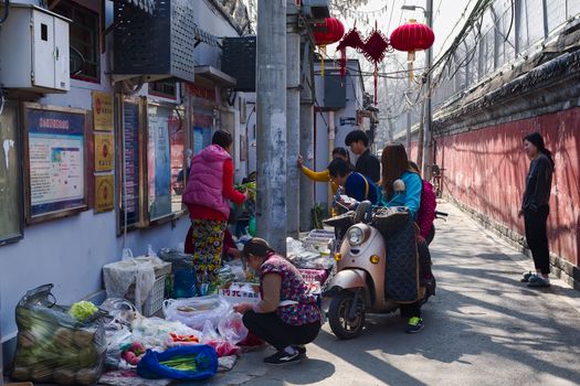 Hutong courtyard dinner — Beijing