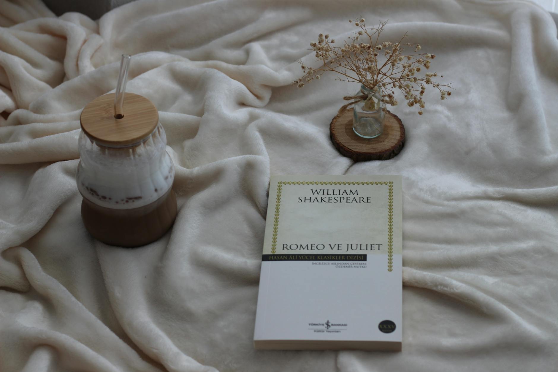 Vanilla Extract On Lightbulb In Cozy Reading Nook