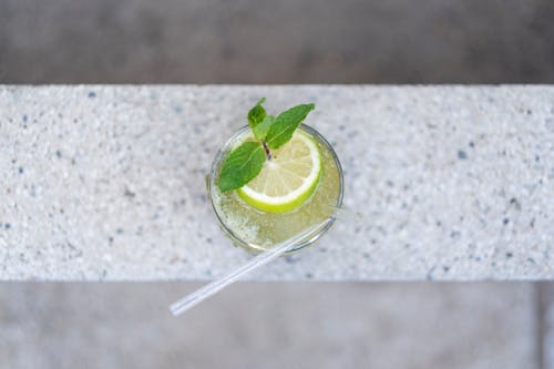 Free stock photo of cold drink, food, lemon