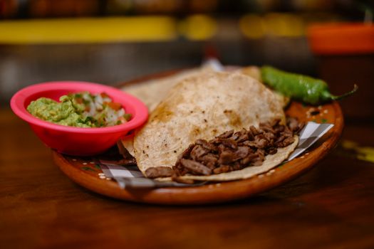 Flour Tortilla Beef Taco