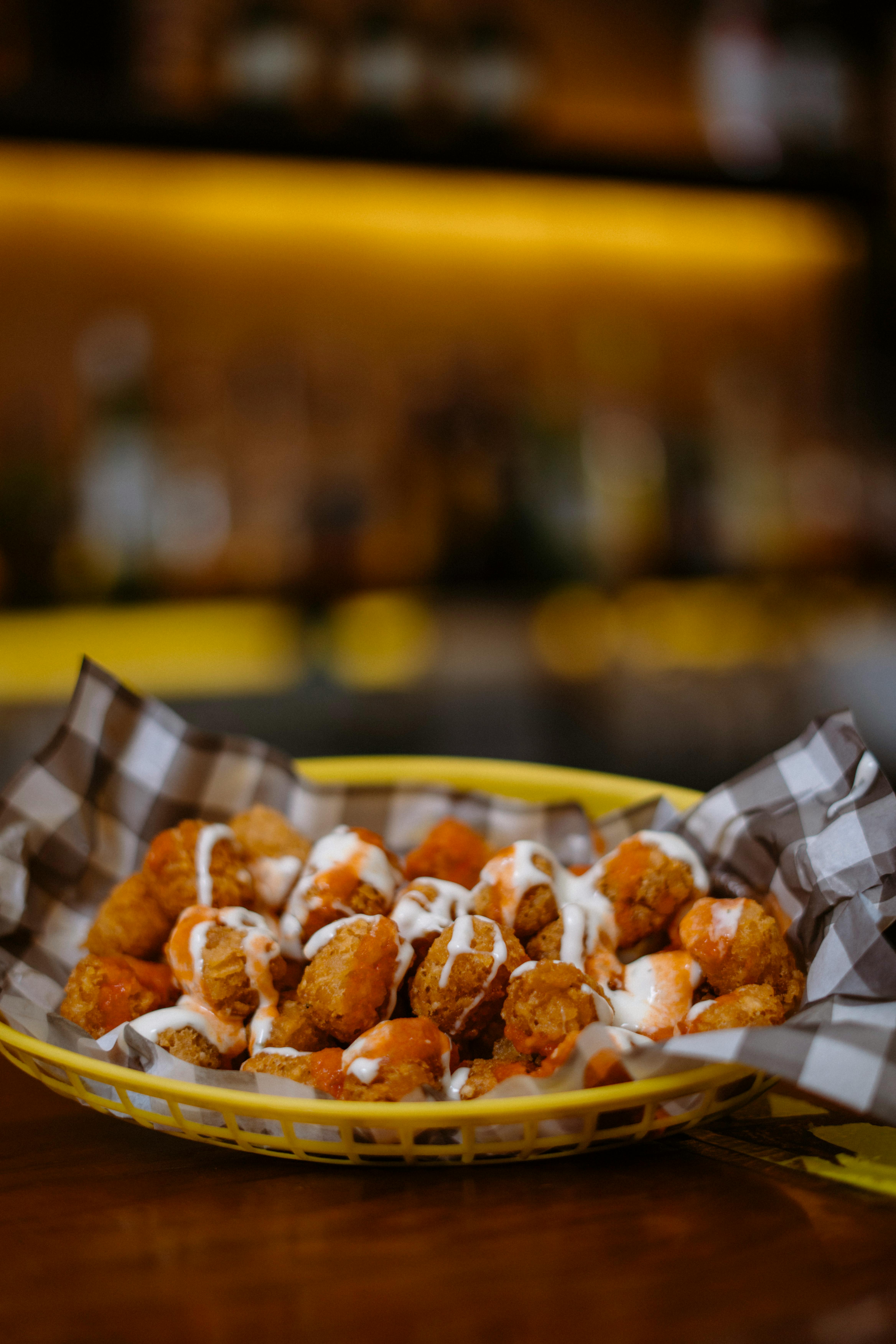 Air Fryer Buffalo Cauliflower Wings