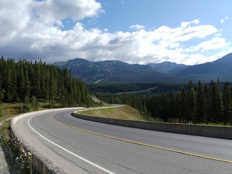 curvy road
