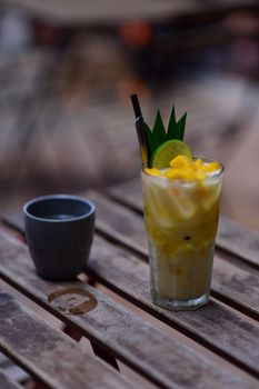 Cocount Water & Mango Cocount Water & Mango Juice Beverage