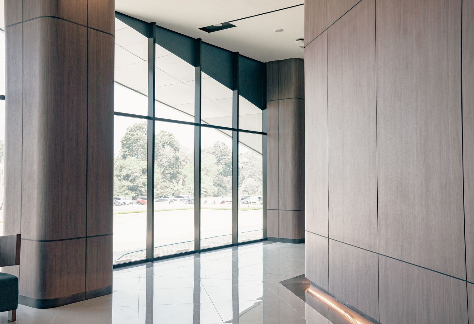 Commercial Decorating in Ilford — dust sheets down and the room fully protected