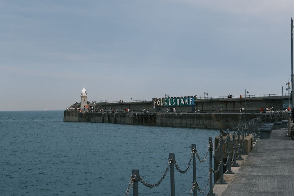 Folkestone Harbour Arm — view 1