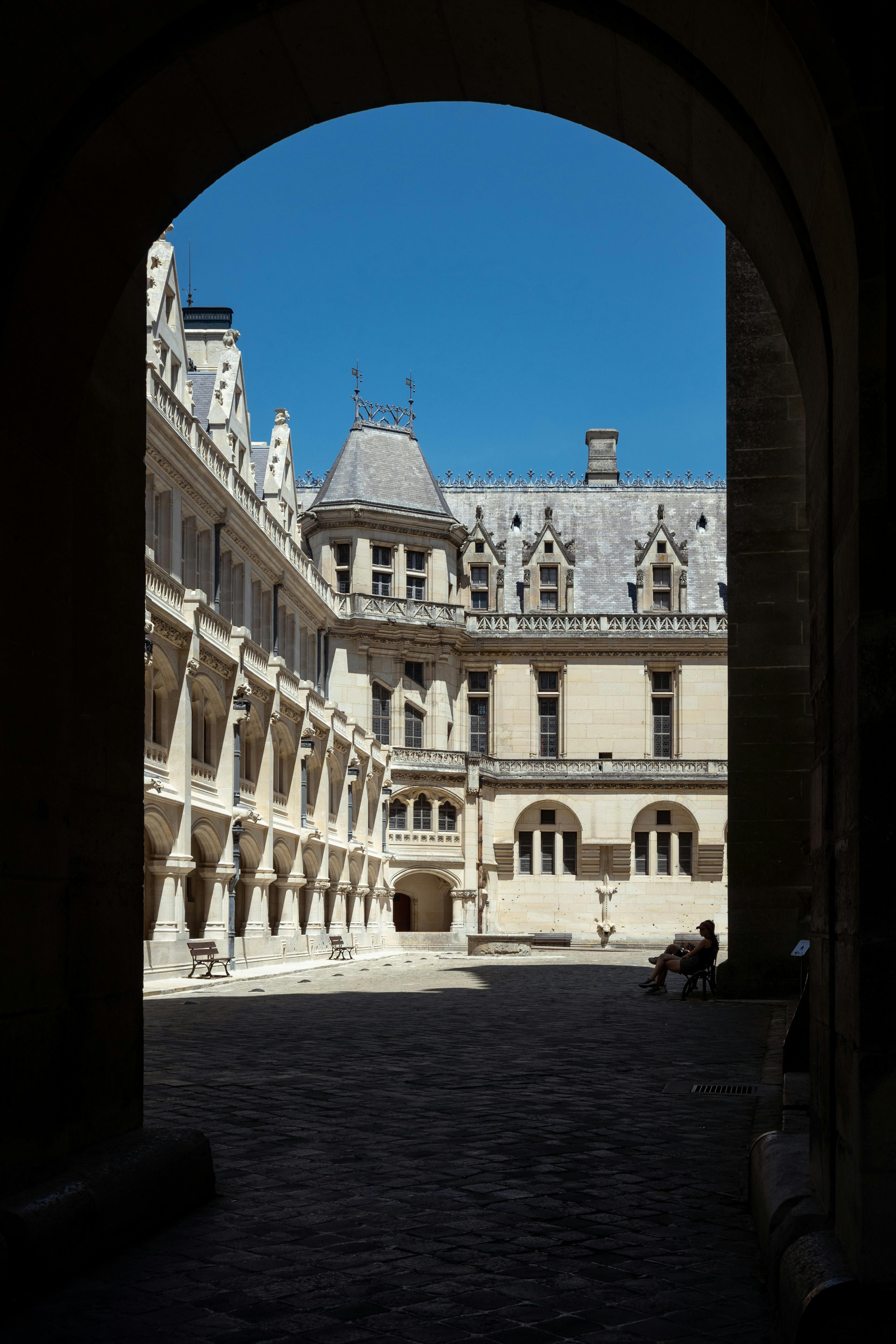 Explore the stunning Gothic architecture of Château de Pierrefonds in Hauts-de-France, France.