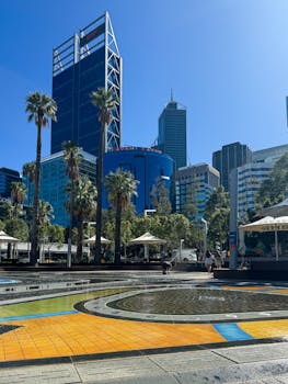 Perth skyscrapers 