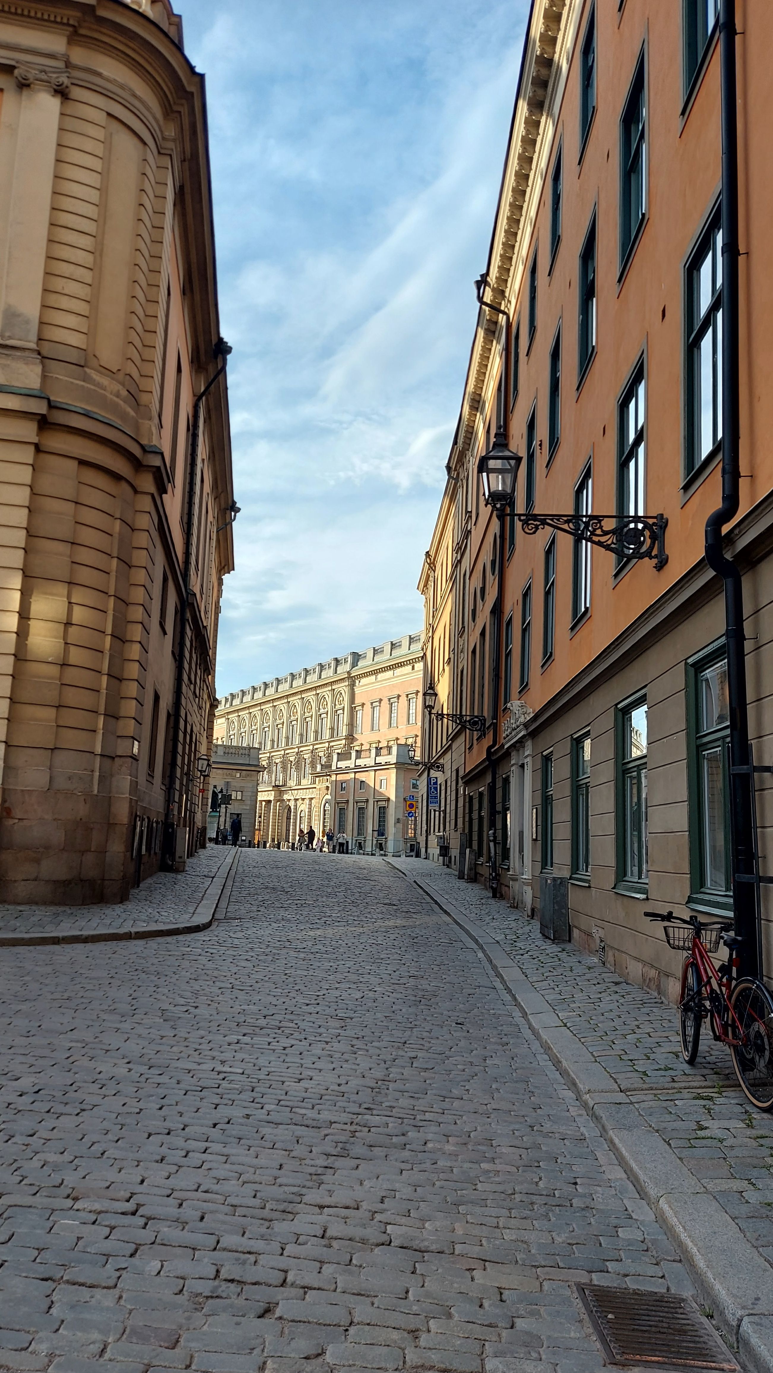 Una calle de Gamla Stan, el casco antiguo de Estocolmo