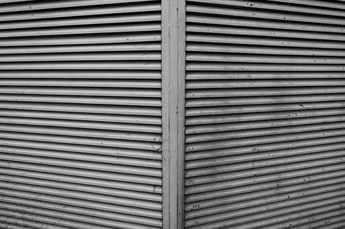 Free Black and white photo of textured shutters in Buenos Aires, Argentina. Stock Photo