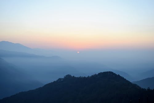 丘陵, 冬天的背景, 冬季 的 免費圖庫相片