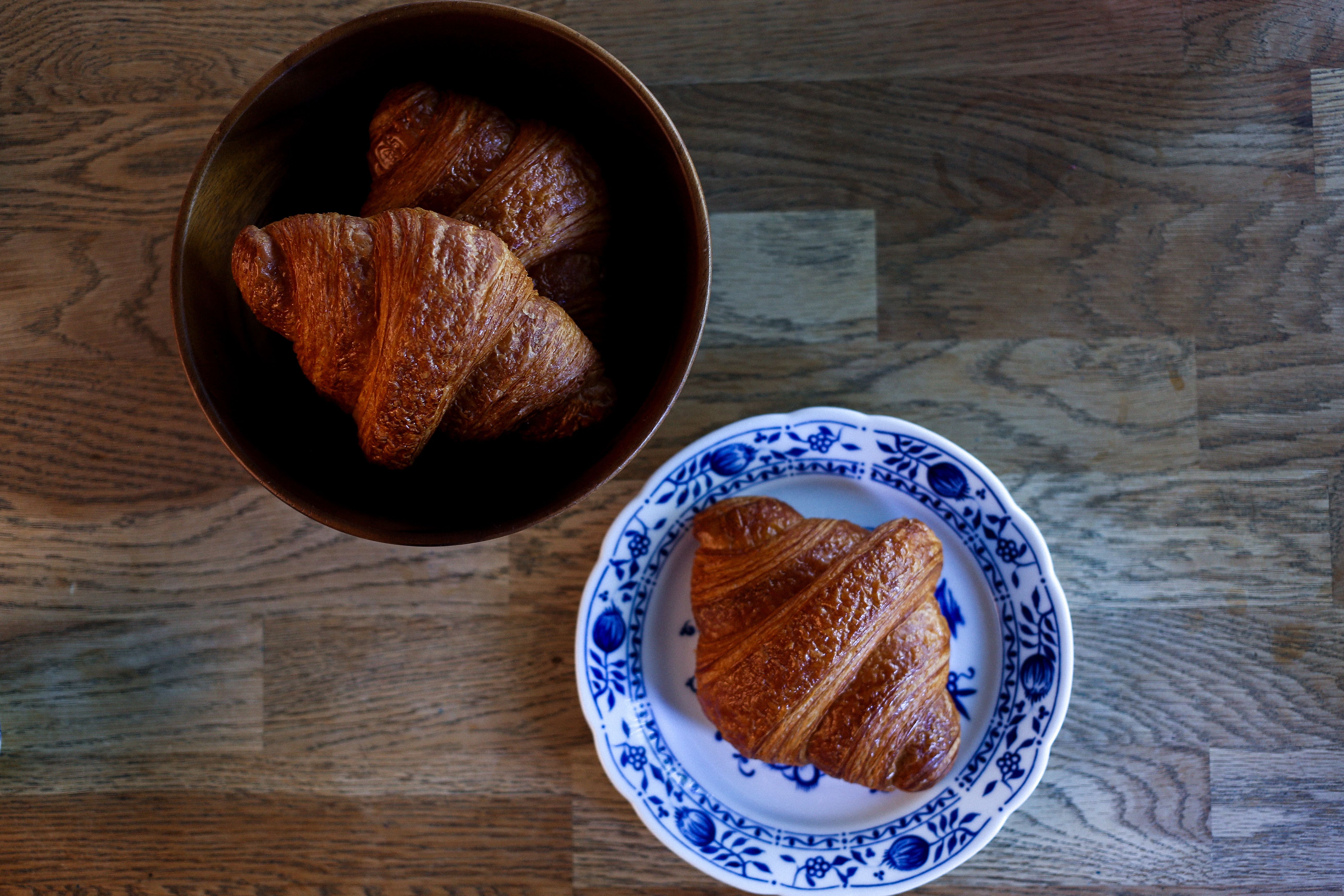 Garlic Croissant with Rosemary and Garlic