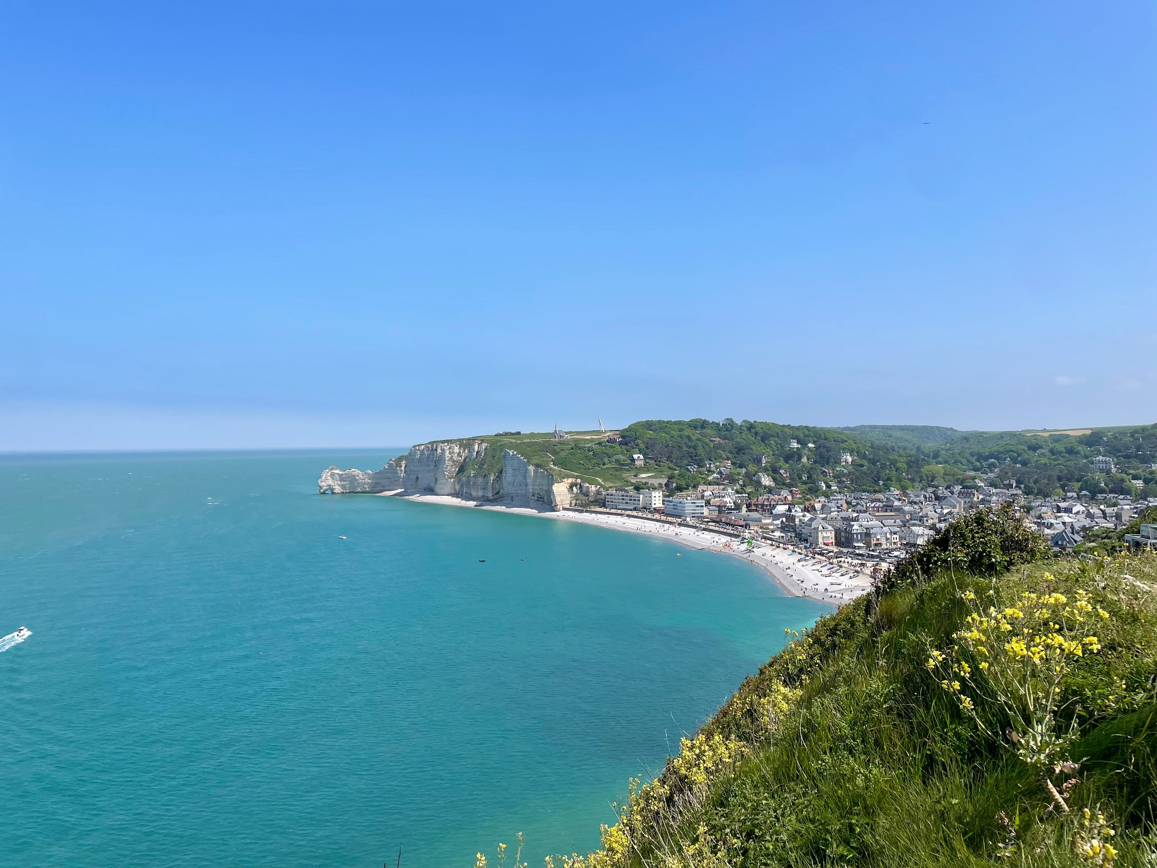 Falaise d'Aval & the Needle Rock (L'Aiguille)