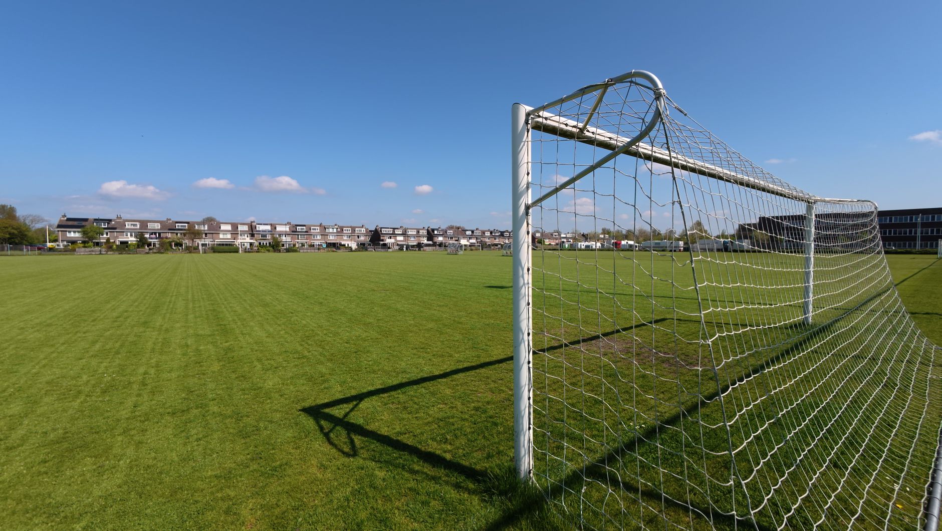 Hollanda'da amatör futbol maçı