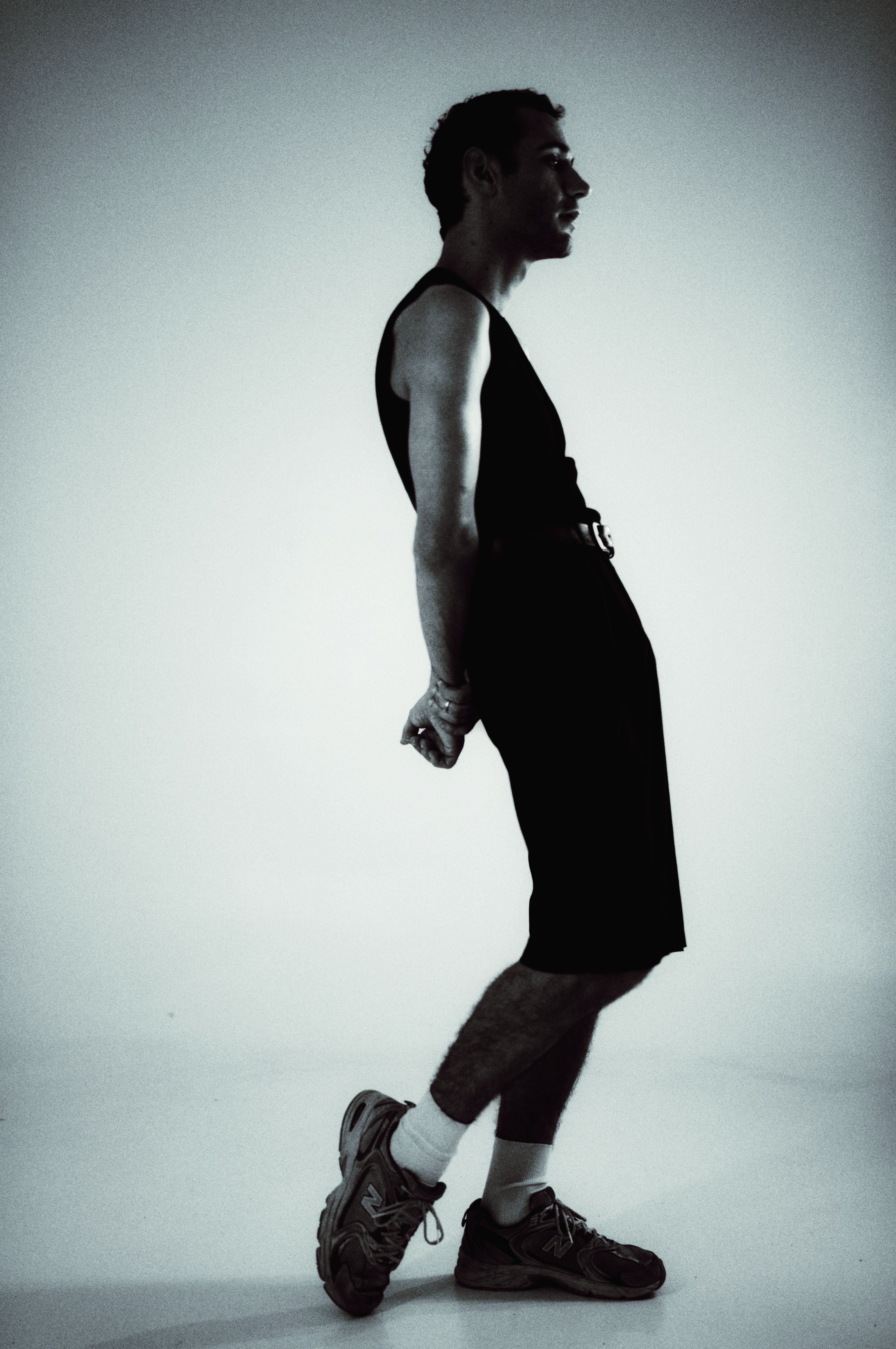 Artistic Silhouette of Man in Motion · Free Stock Photo