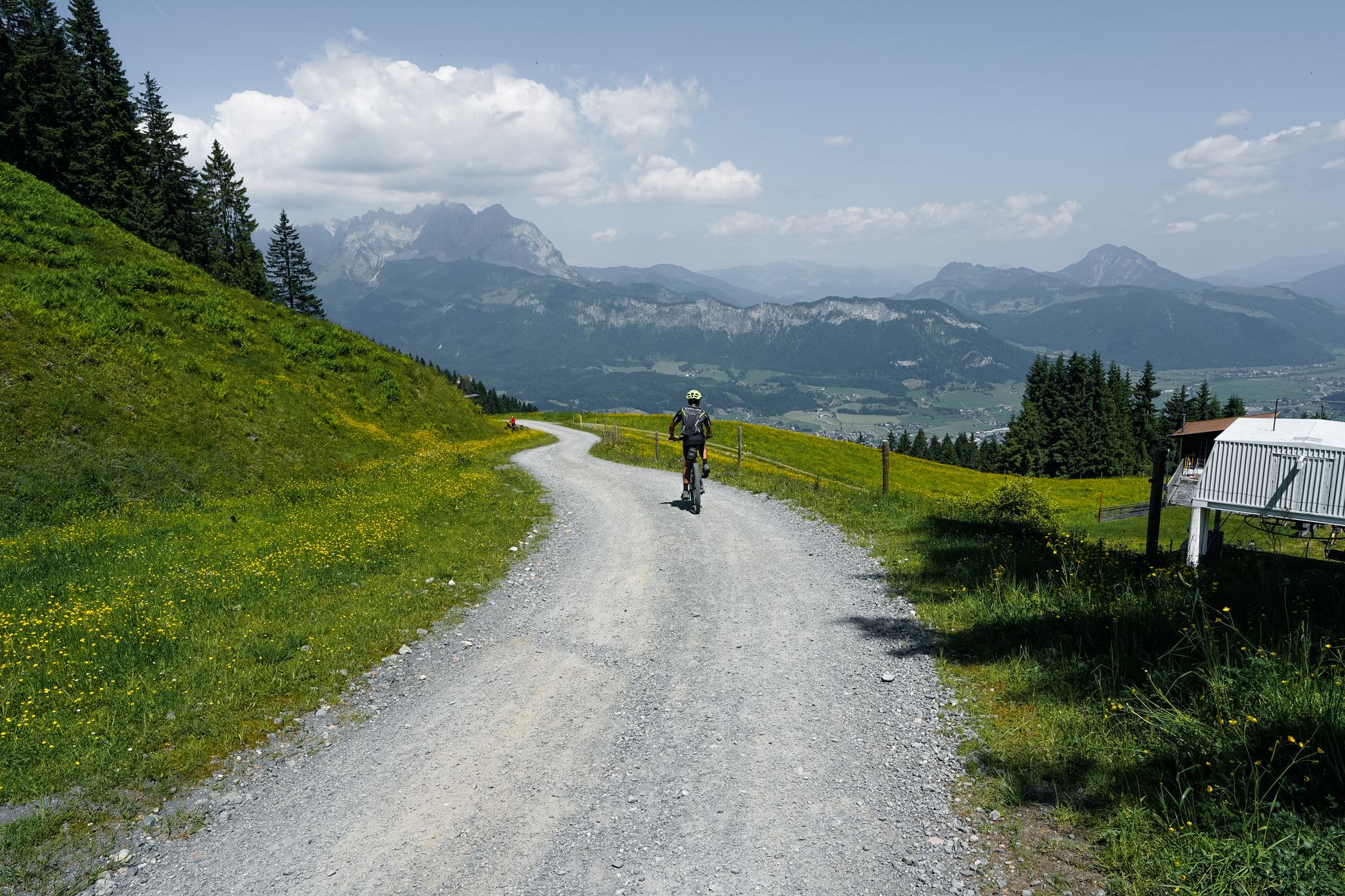 Balade en VTT et descente